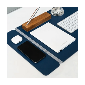 Pininfarina Deskpro Desk Pad – Blue - penpencilink