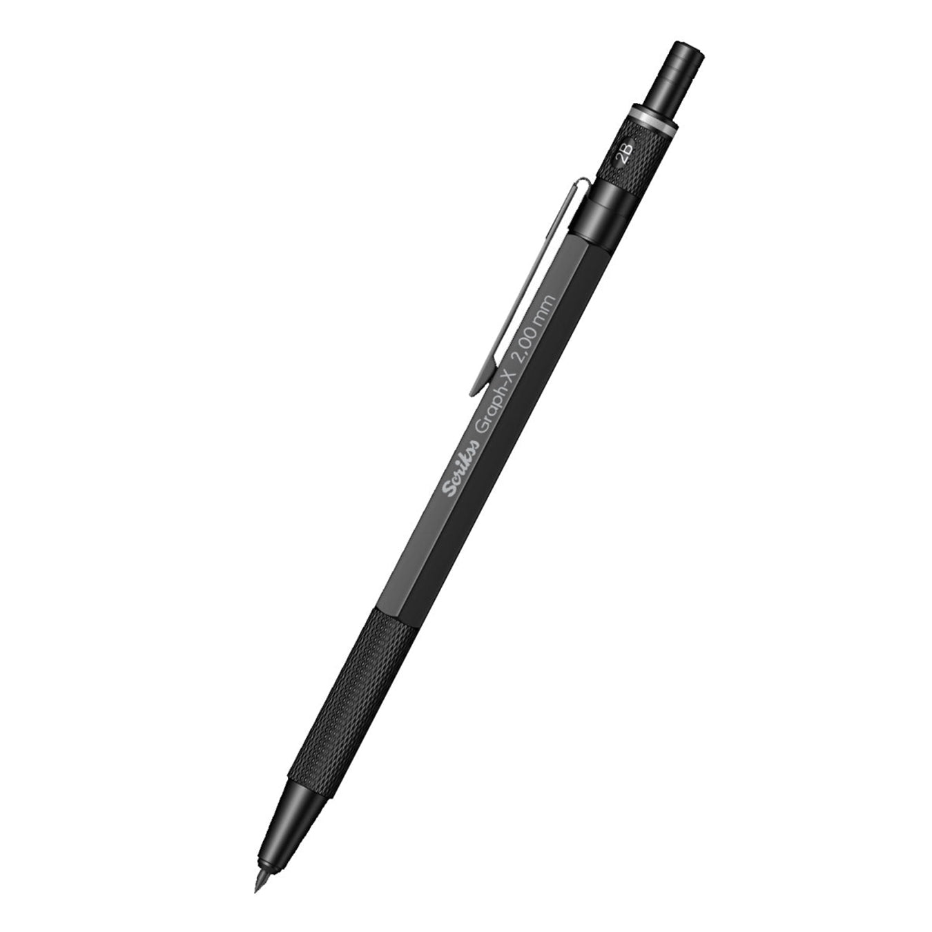 Scrikss Graph-X 2mm Mechanical Pencil | Matte Black – Writing Wonders