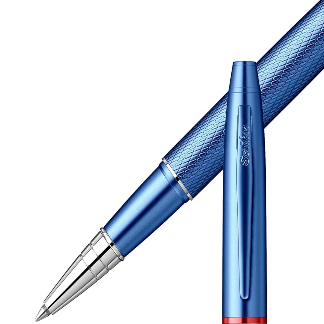 Scrikss |  Noble 35 | Roller Ball Point Pen | Blue