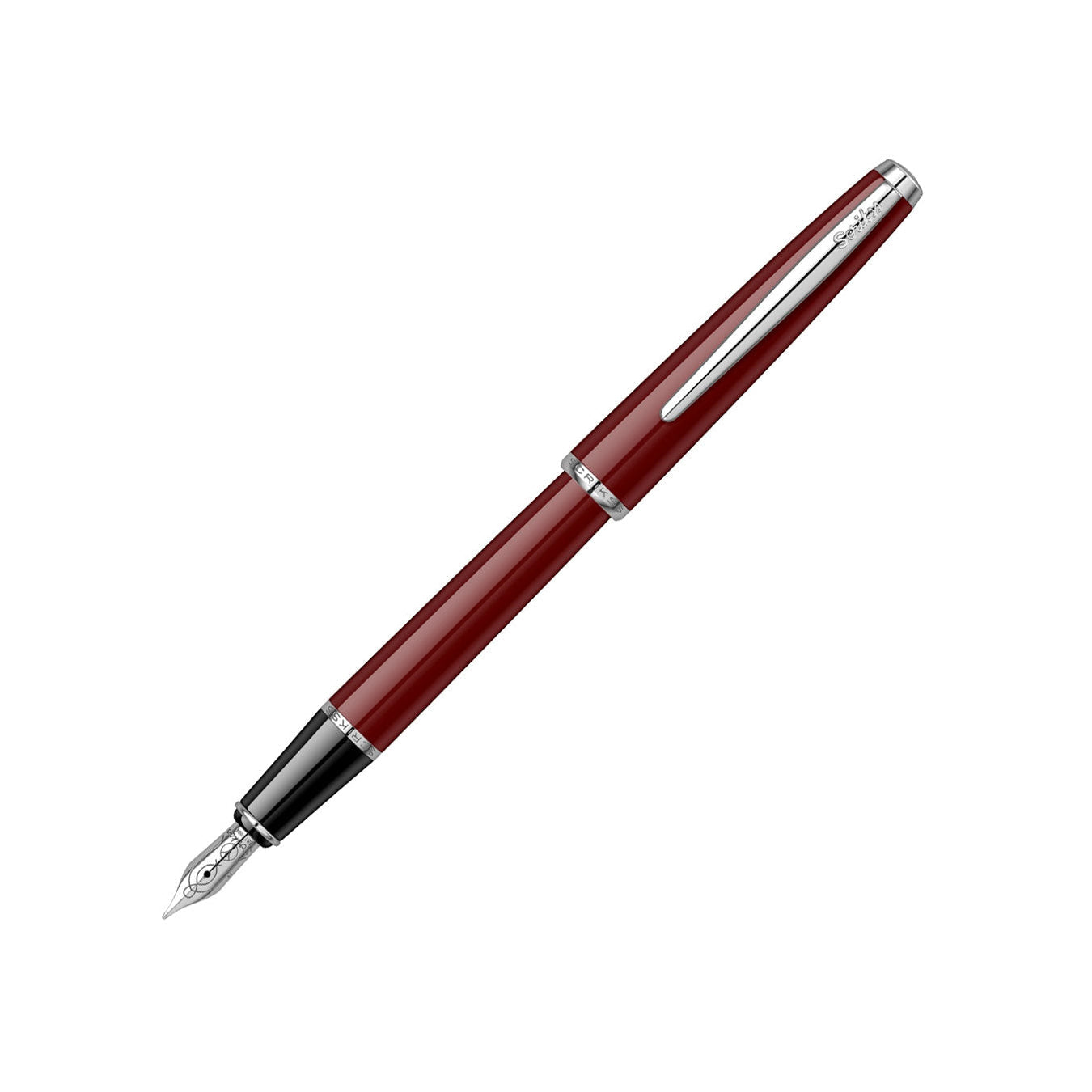 Scrikss Vintage 33 Fountain Pen - Burgundy CT