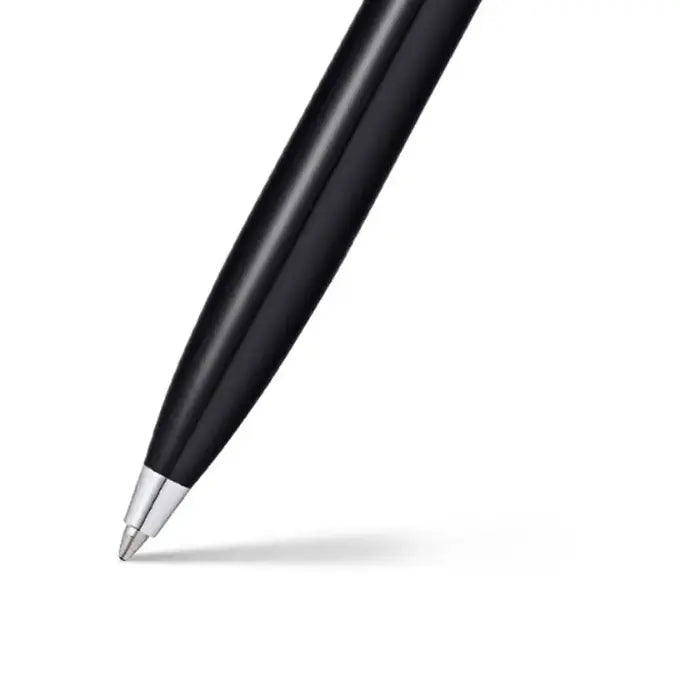Sheaffer | 100 | 9338 | Glossy Black | Chrome Trim | Ball Pen