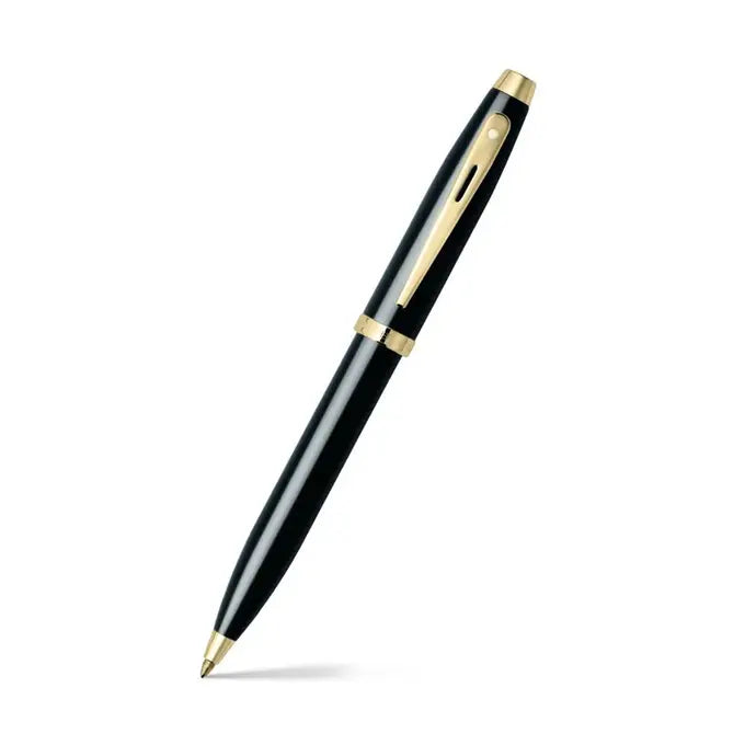 Sheaffer | 100 | 9322 | Glossy Black | Gold Trim | Ball Pen