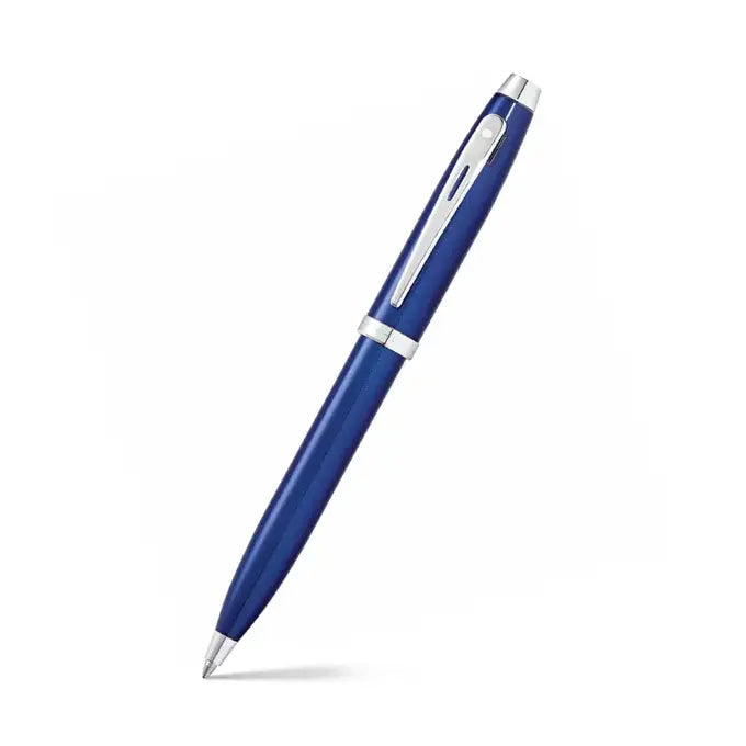 Sheaffer | 100 | 9339 | Blue| Chrome Trim | Ball Pen