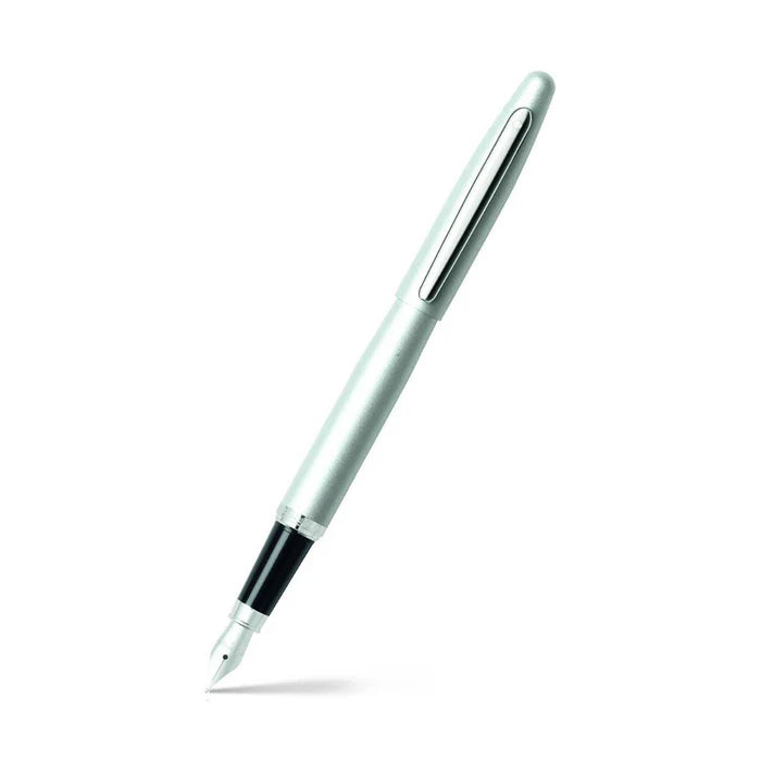Sheaffer | VFM | 9400 | Strobe Silver | Chrome Trim | Fountain Pen