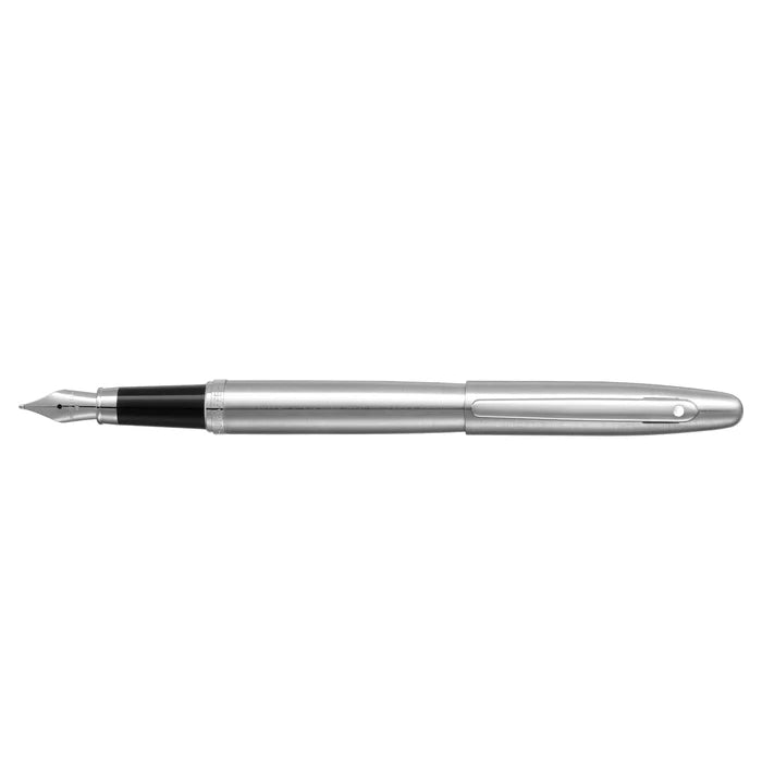 Sheaffer | VFM | 9426 | Brushed Metal | Chrome Trim | Fountain Pen