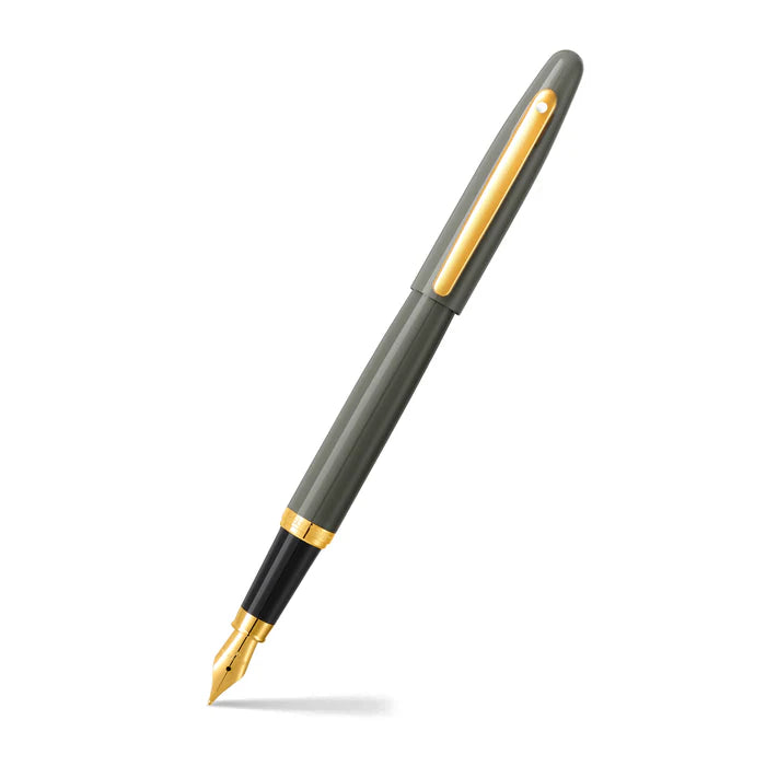 Sheaffer | VFM | 9427 | Light Grey | Gold Trim | Fountain Pen