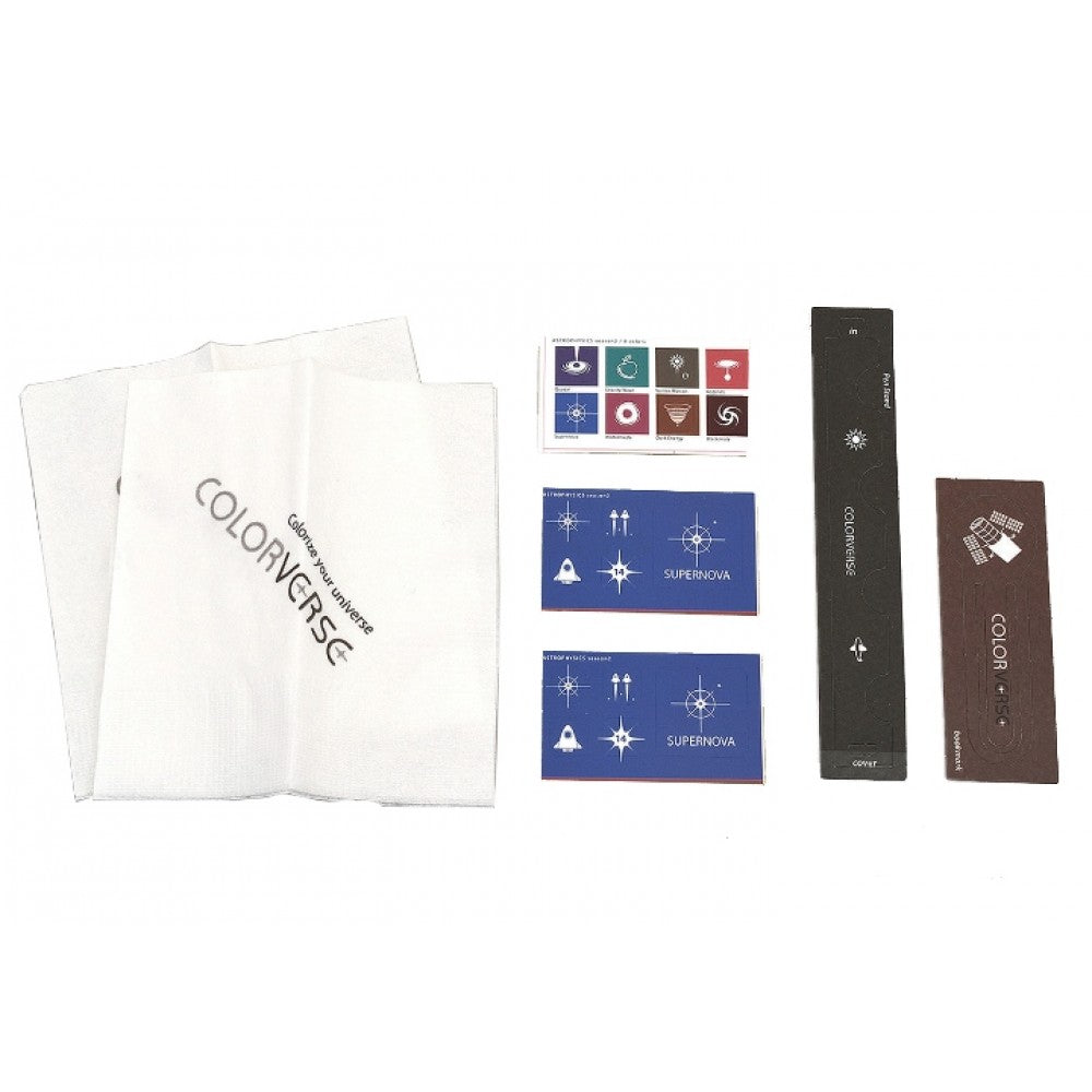 Colorverse | Season 2 | Astrophysics Series | Supernova (65ml) and (15ml) | Blue | 2 Bottle Set | Dye-Based Nontoxic - penpencilink