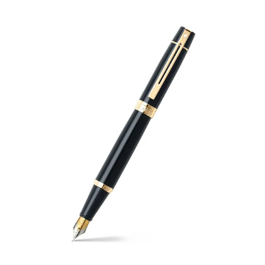 Sheaffer | 300 | 9325 | Fountain Pen | - Glossy Black GT