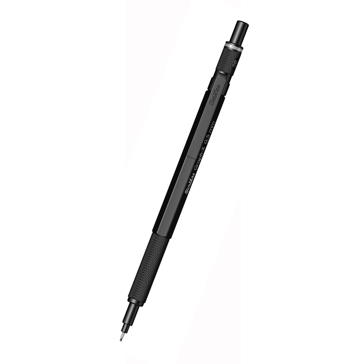 Scrikss | Graph-X | Mechanical Pencil | Matte Black-0.5mm