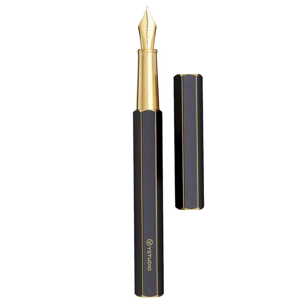 Ystudio, Fountain Pen - Classic Revolve Black.