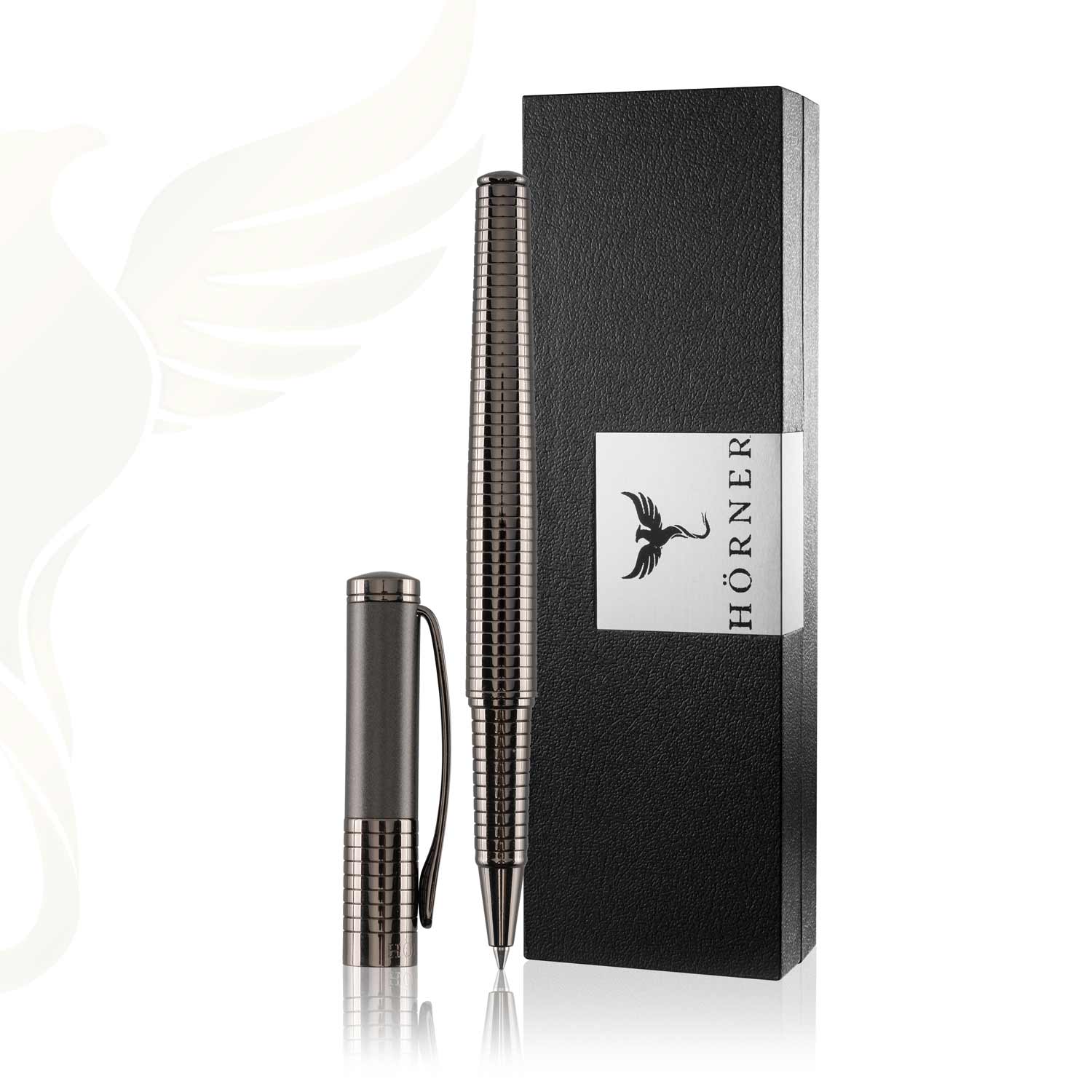 Horner | Fortress | Rollerball Pen | - Gunmetal