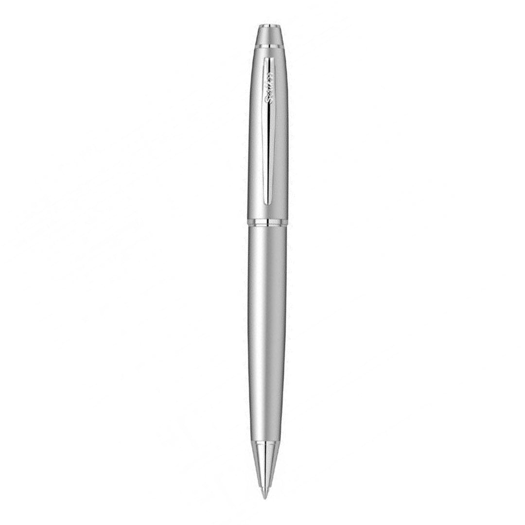 Scrikss | Noble 35  | Ballpoint Pen | Matte Chrome-CT