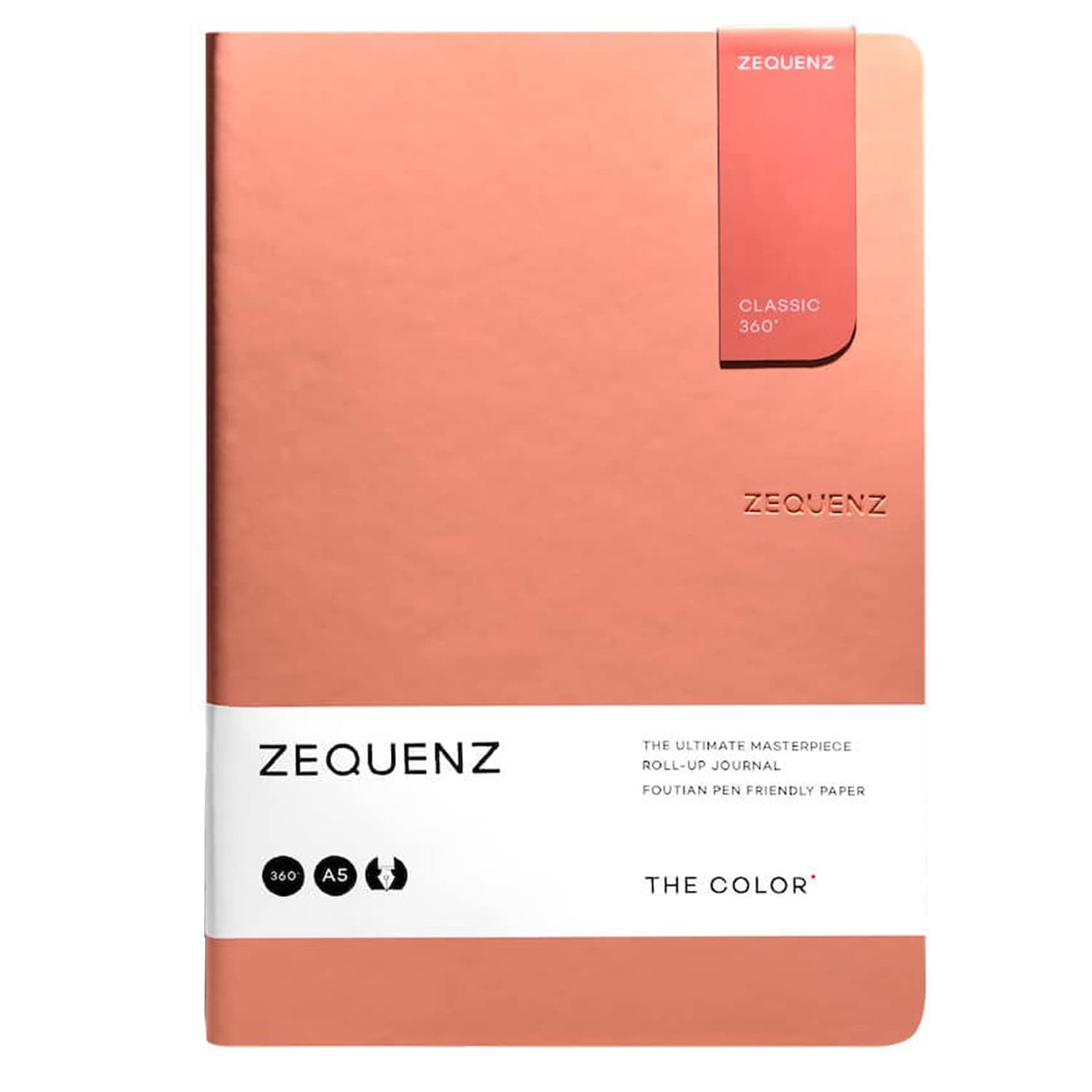 Zequenz | The Color | A6 Peach | Ruled